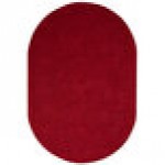 Joy Carpets Kid Essentials Endurance 6' x 9' Burgundy Oval Area Rug Joy Carpets Kid Essentials Endurance 6' x 9' Burgundy Oval Area Rug