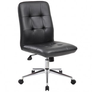 Boss B330-BK Black Millennial Modern Home Office Chair Boss B330-BK Black Millennial Modern Home Office Chair