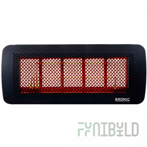 Bromic Heating BH0210004 Tungsten Smart-Heat 500 Series Propane Outdoor Patio Heater - 43,000 BTU