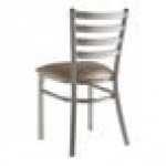 Lancaster Table & Seating Clear Coat Finish Ladder Back Chair with 2 1/2