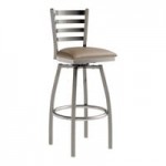 Lancaster Table & Seating Clear Coat Finish Ladder Back Chair with 2 1/2