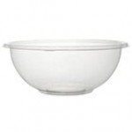 Fineline 5016-GRN 16 oz. Green PETE Plastic Salad Bowl - 200/Case Fineline 5016-GRN 16 oz. Green PETE Plastic Salad Bowl - 200/Case