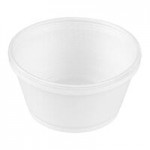 Dart 20DLCR Clear No Vent Dome Lid with No Hole - 1,000/Case