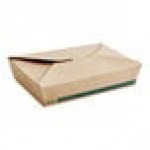 Choice Kraft Folded Paper #2 Take-Out Container with Window 7 3/4 Choice Kraft Folded Paper #2 Take-Out Container with Window 7 3/4