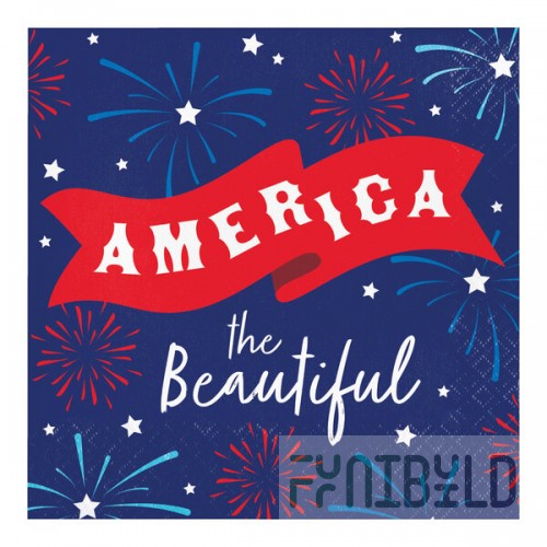 Creative Converting Patriotic Party 12 7/8