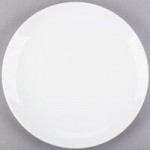 Libbey Porcelana 5.5 oz. Bright White Porcelain Fruit Bowl - Sample