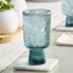 Acopa Pangea 12 oz. Blue Goblet - Sample Acopa Pangea 12 oz. Blue Goblet - Sample