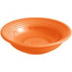 Acopa Capri 4.5 oz. Mango Orange Stoneware Fruit Bowl / Monkey Dish - 48/Case