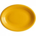 Acopa Capri 4.5 oz. Mango Orange Stoneware Fruit Bowl / Monkey Dish - 48/Case