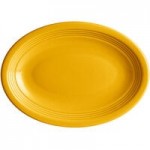 Acopa Capri 4.5 oz. Mango Orange Stoneware Fruit Bowl / Monkey Dish - 48/Case