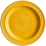 Acopa Capri 4.5 oz. Mango Orange Stoneware Fruit Bowl / Monkey Dish - 48/Case