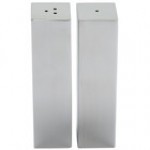American Metalcraft SPDG33 2 oz. Gold Stainless Steel Rectangular Salt and Pepper Shaker Set - 12/Case