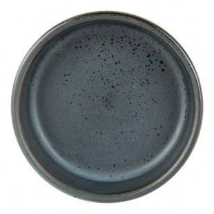 The Potter's Collection by Robert Gordon from Steelite International 2.5 oz. Round Storm Porcelain Ramekin / Condiment Tray - 24/Case