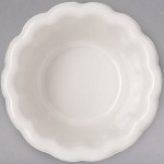 Carlisle 4394342 2 oz. Ivory Bone Scalloped Melamine Ramekin - 48/Case Carlisle 4394342 2 oz. Ivory Bone Scalloped Melamine Ramekin - 48/Case