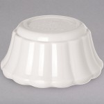 Carlisle 4394342 2 oz. Ivory Bone Scalloped Melamine Ramekin - 48/Case Carlisle 4394342 2 oz. Ivory Bone Scalloped Melamine Ramekin - 48/Case