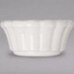 Carlisle 4394342 2 oz. Ivory Bone Scalloped Melamine Ramekin - 48/Case Carlisle 4394342 2 oz. Ivory Bone Scalloped Melamine Ramekin - 48/Case