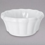 Carlisle 4394342 2 oz. Ivory Bone Scalloped Melamine Ramekin - 48/Case Carlisle 4394342 2 oz. Ivory Bone Scalloped Melamine Ramekin - 48/Case