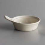 Libbey 950027748 Casablanca 9 oz. Cream White Medium Welsh Porcelain Rarebit - 24/Case