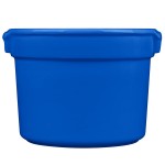 TableCraft CW1310CBL 11 Qt. Blue Cast Aluminum Bain Marie Soup Bowl TableCraft CW1310CBL 11 Qt. Blue Cast Aluminum Bain Marie Soup Bowl