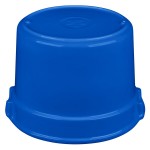 TableCraft CW1310CBL 11 Qt. Blue Cast Aluminum Bain Marie Soup Bowl TableCraft CW1310CBL 11 Qt. Blue Cast Aluminum Bain Marie Soup Bowl