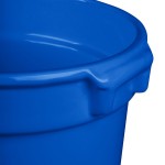 TableCraft CW1310CBL 11 Qt. Blue Cast Aluminum Bain Marie Soup Bowl TableCraft CW1310CBL 11 Qt. Blue Cast Aluminum Bain Marie Soup Bowl
