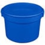 TableCraft CW1310CBL 11 Qt. Blue Cast Aluminum Bain Marie Soup Bowl TableCraft CW1310CBL 11 Qt. Blue Cast Aluminum Bain Marie Soup Bowl