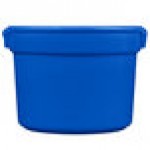 TableCraft CW1310CBL 11 Qt. Blue Cast Aluminum Bain Marie Soup Bowl TableCraft CW1310CBL 11 Qt. Blue Cast Aluminum Bain Marie Soup Bowl