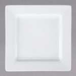 Libbey SL-99 Slate 100 oz. Ultra Bright White Square Porcelain Bowl - 6/Case Libbey SL-99 Slate 100 oz. Ultra Bright White Square Porcelain Bowl - 6/Case