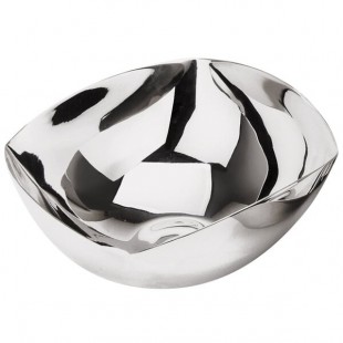 Eastern Tabletop 7112 72 oz. Stainless Steel Square Edged Revere Bowl