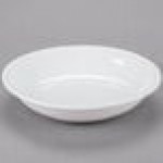 Libbey 911194498 Reflections 38 oz. Aluma White Porcelain Shallow Bowl - 12/Case