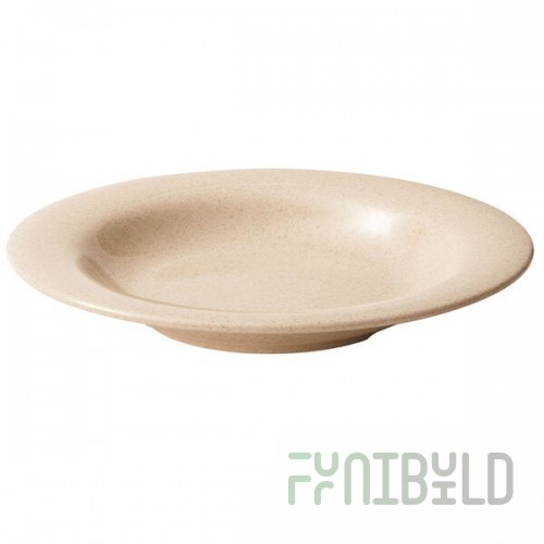 GET BAM-1610 BambooMel 16 oz. Rimmed Bowl - 12/Case