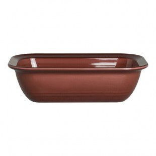 Creations Brooklyn from Steelite International 1.5 Qt. Red Melamine Rectangular Serving Bowl - 6/Case