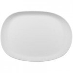 GET Enterprises Riverstone 30 oz. White Irregular Round Matte Melamine Pho / Ramen / Grain Bowl - 24/Case