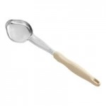 Vollrath 6412120 Jacob's Pride® 1 oz. Black Solid Oval Spoodle® Portion Spoon