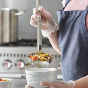 Vollrath 4980810 Jacob's Pride® 8 oz. One-Piece Stainless Steel Ladle Vollrath 4980810 Jacob's Pride® 8 oz. One-Piece Stainless Steel Ladle