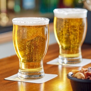 Libbey 1008 14.25 oz. Customizable Stackable Craft Beer Glass - 12/Case