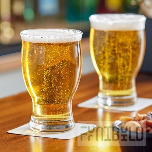 Libbey 1008 14.25 oz. Customizable Stackable Craft Beer Glass - 12/Case