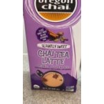 Oregon Chai Organic Slightly Sweet Chai Tea Latte 1:1 Concentrate 32 fl. oz. - 6/Case