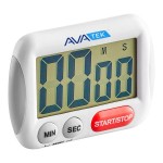AvaTek Extra Large Display Digital 100 Minute Kitchen Timer