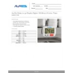 AvaTek Extra Large Display Digital 100 Minute Kitchen Timer