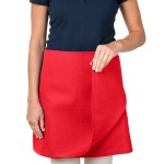 Intedge Red Poly-Cotton 4-Way Waist Apron - 38 Intedge Red Poly-Cotton 4-Way Waist Apron - 38