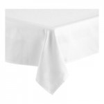 Oxford White 55/45 Cotton / Polyester Blend Satin Band Cloth Napkins, 20 Oxford White 55/45 Cotton / Polyester Blend Satin Band Cloth Napkins, 20