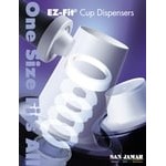 San Jamar C2210C18 Euro EZ-Fit® In-Counter 6 - 24 oz. Cup Dispenser - 18 San Jamar C2210C18 Euro EZ-Fit® In-Counter 6 - 24 oz. Cup Dispenser - 18