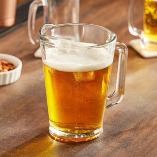 Acopa 60 oz. Customizable Glass Beer Pitcher - 6/Case Acopa 60 oz. Customizable Glass Beer Pitcher - 6/Case