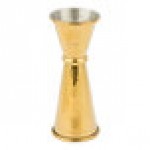Barfly® M37002GD 25 mL & 50 mL (0.85 oz. & 1.7 oz.) Gold-Plated Japanese Style Jigger Barfly® M37002GD 25 mL & 50 mL (0.85 oz. & 1.7 oz.) Gold-Plated Japanese Style Jigger