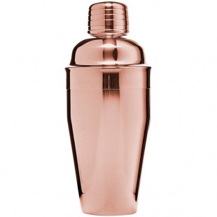 Franmara Tavern 18 oz. Copper-Plated Cobbler Cocktail Shaker 8406C BXR Franmara Tavern 18 oz. Copper-Plated Cobbler Cocktail Shaker 8406C BXR