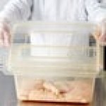 Carlisle 10617C22 StorPlus Yellow Lid for Food Storage Boxes - 18