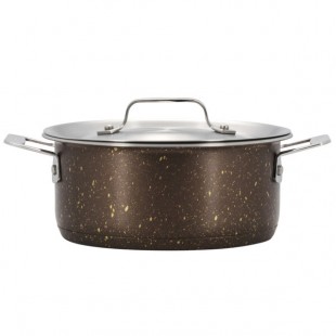 Bon Chef 60025COFFEE Cucina 1.25 Qt. Coffee Stainless Steel Induction Pot with Lid Bon Chef 60025COFFEE Cucina 1.25 Qt. Coffee Stainless Steel Induction Pot with Lid