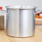 Vollrath 4302 Wear-Ever 9 Qt. Classic Aluminum Rolled Edge Stock Pot