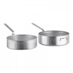 Vollrath 4302 Wear-Ever 9 Qt. Classic Aluminum Rolled Edge Stock Pot